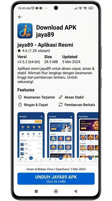 Unduh dan Instal APK jaya89 untuk Android